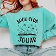 Books Club Squad Reading Book Lover Book Minimalist Team Tee Comfort Colors Sweatshirt Butter