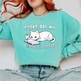 Books Are My Favorite People Cat With Coffee Mug Book Lovers Comfort Colors Sweatshirt Butter Books Are My Favorite People Cat With Coffee Mug Book Lovers Comfort Colors Sweatshirt Butter