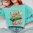 Books Are Just Word Tacos Shirt Book Shirts Reader Comfort Colors Sweatshirt Butter Books Are Just Word Tacos Shirt Book Shirts Reader Comfort Colors Sweatshirt Butter