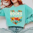 Books Are My Love Language Reading Lover Librarian Valentine Comfort Colors Sweatshirt Butter Books Are My Love Language Reading Lover Librarian Valentine Comfort Colors Sweatshirt Butter