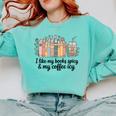 I Like My Books Spicy & My Coffee Icy Lover Bookworm Comfort Colors Sweatshirt Butter I Like My Books Spicy & My Coffee Icy Lover Bookworm Comfort Colors Sweatshirt Butter
