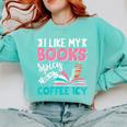 I Like My Books Spicy Coffee ICY Comfort Colors Sweatshirt Butter I Like My Books Spicy Coffee ICY Comfort Colors Sweatshirt Butter