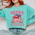 Books Are My Valentine Coquette Bow Book Flower Girl Women Comfort Colors Sweatshirt Butter Books Are My Valentine Coquette Bow Book Flower Girl Women Comfort Colors Sweatshirt Butter