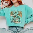 Bookworm Dragons Reading Book Dragons And Books Comfort Colors Sweatshirt Butter Bookworm Dragons Reading Book Dragons And Books Comfort Colors Sweatshirt Butter