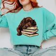 Boykin Spaniel Books Dog Breed Graphic Comfort Colors Sweatshirt Butter Boykin Spaniel Books Dog Breed Graphic Comfort Colors Sweatshirt Butter