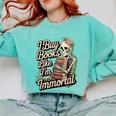 I Buy Books Like I'm Immortal Reader Meme Graphic Comfort Colors Sweatshirt Butter I Buy Books Like I'm Immortal Reader Meme Graphic Comfort Colors Sweatshirt Butter