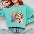 Buy Me Books And Tell Me I'm Pretty Book Lover Tee Comfort Colors Sweatshirt Butter