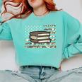 Camo Across America Read Reading Book Librarian Men Women Comfort Colors Sweatshirt Butter Camo Across America Read Reading Book Librarian Men Women Comfort Colors Sweatshirt Butter