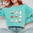 Cat Reading Book Funny Christmas Cat Book Lover Librarian Men Women Kids Comfort Colors Sweatshirt Butter Cat Reading Book Funny Christmas Cat Book Lover Librarian Men Women Kids Comfort Colors Sweatshirt Butter