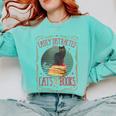 Cats And Books Lover Reading Literary Feline Humor Comfort Colors Sweatshirt Butter Cats And Books Lover Reading Literary Feline Humor Comfort Colors Sweatshirt Butter