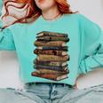 Celebrating History Month Floral Books Teacher Comfort Colors Sweatshirt Butter Celebrating History Month Floral Books Teacher Comfort Colors Sweatshirt Butter