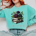 Chapter 16 16th Birthday Girls Book Lovers Gothic Flowers Comfort Colors Sweatshirt Butter Chapter 16 16th Birthday Girls Book Lovers Gothic Flowers Comfort Colors Sweatshirt Butter
