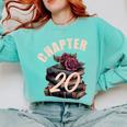Chapter 20 20th Birthday Women Book Lovers Its My Birthday Comfort Colors Sweatshirt Butter