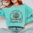 Chapter 21 Book Readers Flower Lovers 21st Birthday Girls Comfort Colors Sweatshirt Butter Chapter 21 Book Readers Flower Lovers 21st Birthday Girls Comfort Colors Sweatshirt Butter