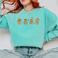 Christmas Library Gingerbread Man Books Lover Bookish Comfort Colors Sweatshirt Butter Christmas Library Gingerbread Man Books Lover Bookish Comfort Colors Sweatshirt Butter