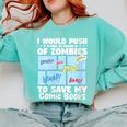 Comics Collecting Book Collector Guide Comics Lover Comfort Colors Sweatshirt Butter