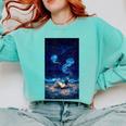 Cosmic Botanical Book Lover Reading Comfort Colors Sweatshirt Butter Cosmic Botanical Book Lover Reading Comfort Colors Sweatshirt Butter
