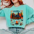 Cozy Reading Cabin Retreat Fall Bookish Autumn Cozy Reader Comfort Colors Sweatshirt Butter Cozy Reading Cabin Retreat Fall Bookish Autumn Cozy Reader Comfort Colors Sweatshirt Butter