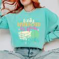 Crochet And Reading Crocheter Bookish Crocheting Book Lover Comfort Colors Sweatshirt Butter Crochet And Reading Crocheter Bookish Crocheting Book Lover Comfort Colors Sweatshirt Butter