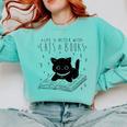 Cute Cats And Books Aesthetic Feline Reader Graphic Premium Tri-Blend Comfort Colors Sweatshirt Butter Cute Cats And Books Aesthetic Feline Reader Graphic Premium Tri-Blend Comfort Colors Sweatshirt Butter