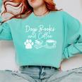 Cute Dogs Books And Coffee Pets Books Lovers Comfort Colors Sweatshirt Butter Cute Dogs Books And Coffee Pets Books Lovers Comfort Colors Sweatshirt Butter