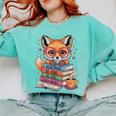 Cute Fox Read More Be Kind Stay Weird Reader Geek Book Lover Comfort Colors Sweatshirt Butter Cute Fox Read More Be Kind Stay Weird Reader Geek Book Lover Comfort Colors Sweatshirt Butter