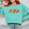 Cute Turkey Reading Book Librarian Bookworm Thanksgiving Men Comfort Colors Sweatshirt Butter Cute Turkey Reading Book Librarian Bookworm Thanksgiving Men Comfort Colors Sweatshirt Butter