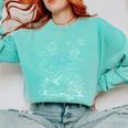 Dark Romance Book Dragon Romantasy Reader Bookworm Bookish Comfort Colors Sweatshirt Butter