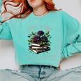 Dark Romance Women Smutt Book Lover Merch STFUATTDLAGG Good Comfort Colors Sweatshirt Butter