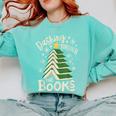 Dashing Through The Books Christmas Book Lovers Men Women Comfort Colors Sweatshirt Butter Dashing Through The Books Christmas Book Lovers Men Women Comfort Colors Sweatshirt Butter