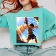 David And Goliath Bible Book Samuel King David Anime Manga Comfort Colors Sweatshirt Butter David And Goliath Bible Book Samuel King David Anime Manga Comfort Colors Sweatshirt Butter