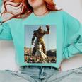 David And Goliath Bible Book Of Samuel King David Comfort Colors Sweatshirt Butter