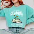 Day Without Reading Read Librarian Book Men Women Kids Comfort Colors Sweatshirt Butter