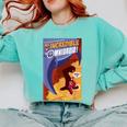 Disney Pixar The Incredibles Omnidroid Comic Book Cover Comfort Colors Sweatshirt Butter