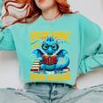 Dragon Bookworm Please I'm A Book Dragon Comfort Colors Sweatshirt Butter