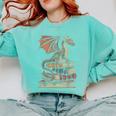 Dragon Fantasy Book Lover Book Nerd Comfort Colors Sweatshirt Butter Dragon Fantasy Book Lover Book Nerd Comfort Colors Sweatshirt Butter