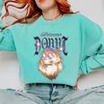 Dungeon Crawler Carl Airbrushed Princess Donut Series Book Comfort Colors Sweatshirt Butter Dungeon Crawler Carl Airbrushed Princess Donut Series Book Comfort Colors Sweatshirt Butter