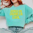 Dungeon Crawler Carl Yellow Text Logo LitRPG Series Book Comfort Colors Sweatshirt Butter Dungeon Crawler Carl Yellow Text Logo LitRPG Series Book Comfort Colors Sweatshirt Butter
