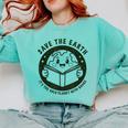 Earth Day 2025 Save Earth It´s Only Planet With Books Reader Comfort Colors Sweatshirt Butter Earth Day 2025 Save Earth It´s Only Planet With Books Reader Comfort Colors Sweatshirt Butter
