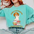 Easily Distracted By Beagles And Books Beagle Dog Comfort Colors Sweatshirt Butter Easily Distracted By Beagles And Books Beagle Dog Comfort Colors Sweatshirt Butter