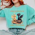 Easily Distracted By Books & Dragons Librarian Book Lover Comfort Colors Sweatshirt Butter Easily Distracted By Books & Dragons Librarian Book Lover Comfort Colors Sweatshirt Butter