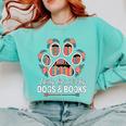 Easily Distracted By Dogs And Books Reading Comfort Colors Sweatshirt Butter Easily Distracted By Dogs And Books Reading Comfort Colors Sweatshirt Butter