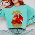 Easily Distracted By Dragons And Books Reading Comfort Colors Sweatshirt Butter
