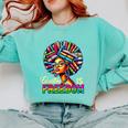 Education Freedom Teacher Books Black History Month Comfort Colors Sweatshirt Butter Education Freedom Teacher Books Black History Month Comfort Colors Sweatshirt Butter