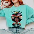 Education Is Freedom Teacher History Month Books Lover Comfort Colors Sweatshirt Butter Education Is Freedom Teacher History Month Books Lover Comfort Colors Sweatshirt Butter