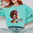 Education Is Freedom History Month Teacher Books Afro Comfort Colors Sweatshirt Butter Education Is Freedom History Month Teacher Books Afro Comfort Colors Sweatshirt Butter