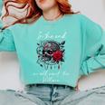In The End We All Want The Villain Smutty Book Dark Romance Comfort Colors Sweatshirt Butter