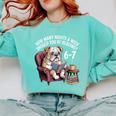 English Bulldog Dog Reading Book 67 Six Seven Meme Comfort Colors Sweatshirt Butter