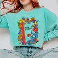 Equal Rights Book Flower Resist Feminist LGBTQ Floral Comfort Colors Sweatshirt Butter Equal Rights Book Flower Resist Feminist LGBTQ Floral Comfort Colors Sweatshirt Butter