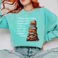 Erasmus When I Have Money I Buy Books Comfort Colors Sweatshirt Butter